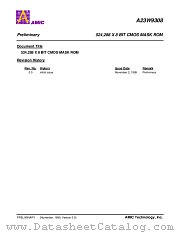 A23W9308 datasheet pdf AMIC Technology