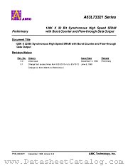 A63L73321 SERIES datasheet pdf AMIC Technology