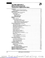 AM7996 datasheet pdf Advanced Micro Devices