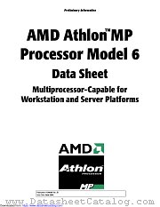 AMD ATHLON MP datasheet pdf Advanced Micro Devices