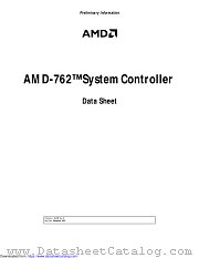 AMD-762 datasheet pdf Advanced Micro Devices