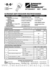 APT30D40HCT datasheet pdf Advanced Power Technology