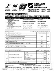 APT2X61D100J datasheet pdf Advanced Power Technology