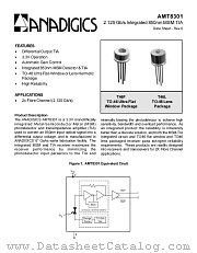 AMT8301 datasheet pdf Anadigics Inc