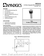 AMT8100 datasheet pdf Anadigics Inc