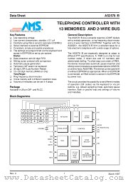 AS2578B datasheet pdf Austria Mikro Systems