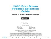 SIGNALCHAIN datasheet pdf Burr Brown