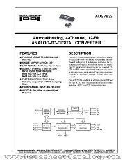 ADS7832 datasheet pdf Burr Brown