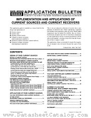 AB-165 datasheet pdf Burr Brown