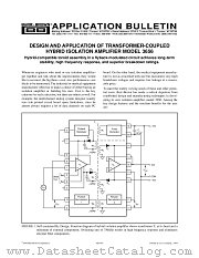 AB-078 datasheet pdf Burr Brown