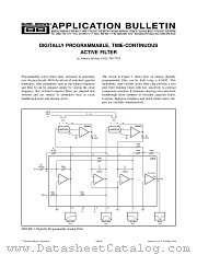 AB-062 datasheet pdf Burr Brown