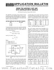 AB-019 datasheet pdf Burr Brown