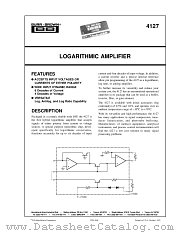 4127 datasheet pdf Burr Brown