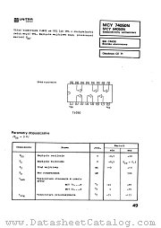 MCY74050 datasheet pdf Ultra CEMI