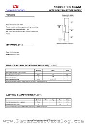 1N4748 datasheet pdf Chenyi Electronics