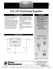 CS52015-3 datasheet pdf Cherry Semiconductor