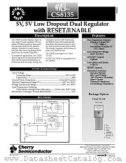 CS8135 datasheet pdf Cherry Semiconductor