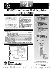 CS8147 datasheet pdf Cherry Semiconductor