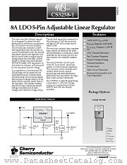 CS5258-1 datasheet pdf Cherry Semiconductor