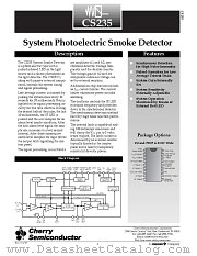 CS235 datasheet pdf Cherry Semiconductor