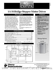 CS3717A datasheet pdf Cherry Semiconductor