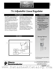 CS5207-1 datasheet pdf Cherry Semiconductor