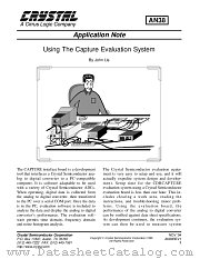 AN38 datasheet pdf Cirrus Logic