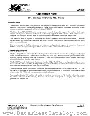 AN199 datasheet pdf Cirrus Logic