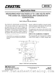 AN158 datasheet pdf Cirrus Logic