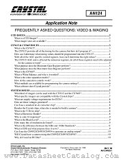 AN124 datasheet pdf Cirrus Logic