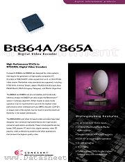 BT865A datasheet pdf Conexant