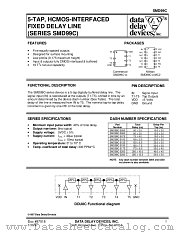 SMD99C SERIES datasheet pdf Data Delay Devices Inc