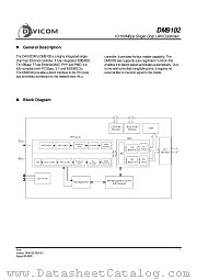 DM9102 datasheet pdf Davicom Semiconductor