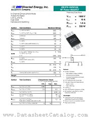 DE375-102N10A datasheet pdf Directed Energy