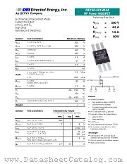 DE150-501N04A datasheet pdf Directed Energy