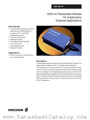 PGT60107 datasheet pdf Ericsson Microelectronics