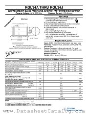 RGL34G datasheet pdf General Semiconductor