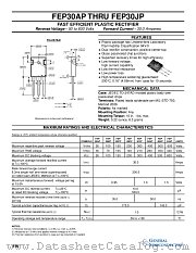 FEP30DP datasheet pdf General Semiconductor