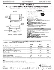 SM6T SERIES datasheet pdf General Semiconductor