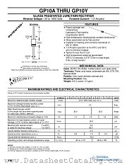 GP10Y datasheet pdf General Semiconductor