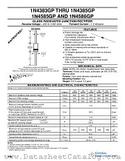 1N4585GP datasheet pdf General Semiconductor