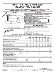 RGL41A datasheet pdf General Semiconductor