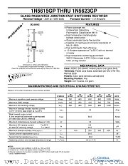 1N5619GP datasheet pdf General Semiconductor