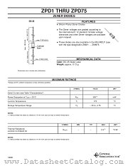 ZPD56 datasheet pdf General Semiconductor