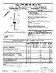 RGP30G datasheet pdf General Semiconductor