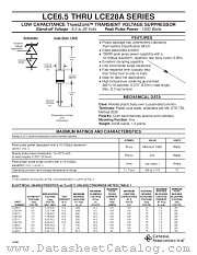 LCE12 datasheet pdf General Semiconductor