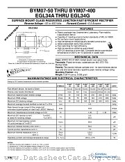 EGL34D datasheet pdf General Semiconductor