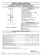 5KP85A datasheet pdf General Semiconductor