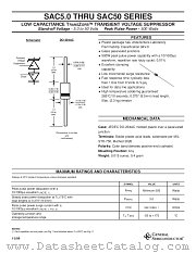 SAC5.0 datasheet pdf General Semiconductor