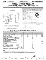 G3SBA20 datasheet pdf General Semiconductor